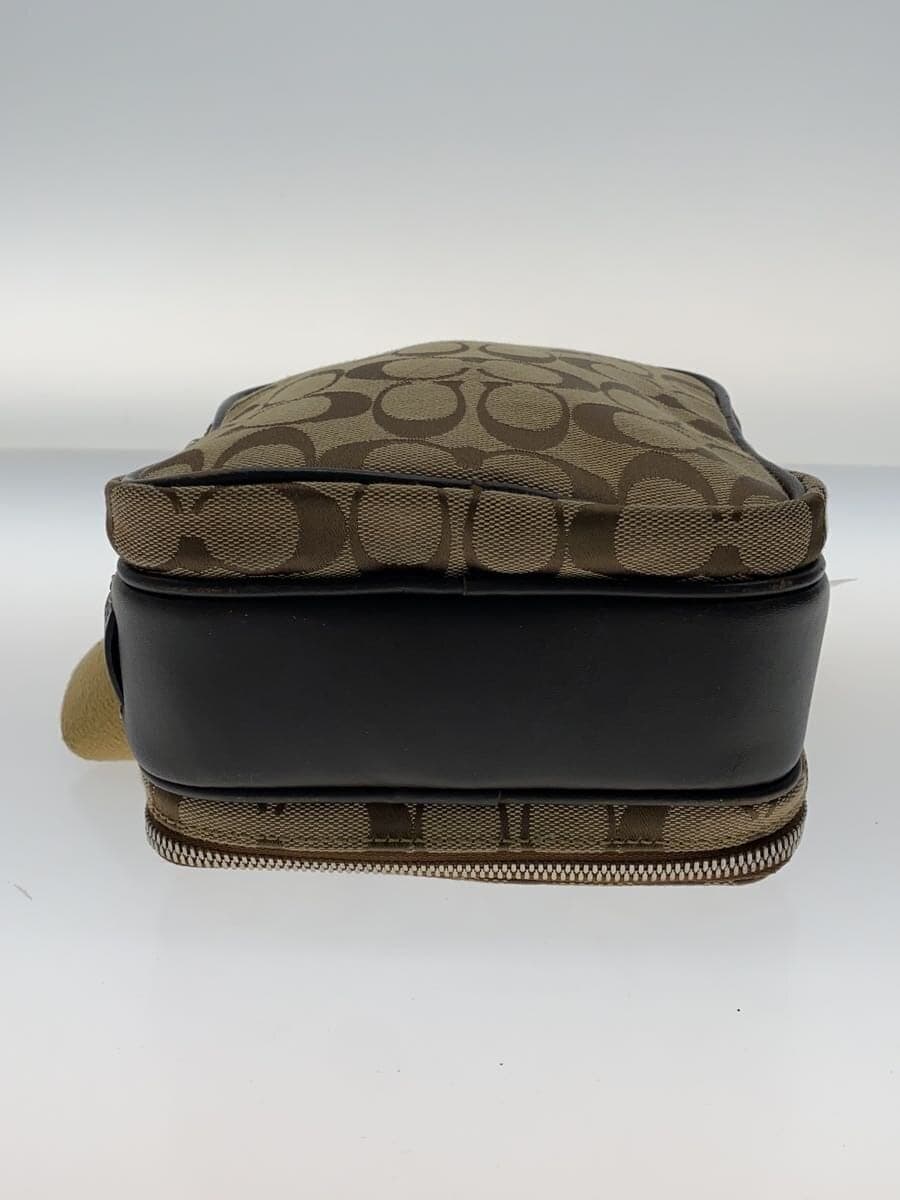 COACH Shoulder Bag Canvas BRW All-over Pattern F04270 4