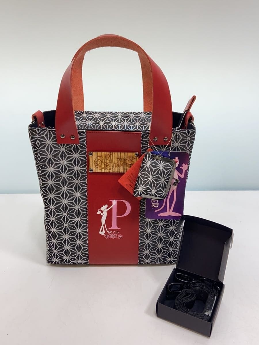 Other Brand Kuzen Pink Panther Shoulder Bag RED All Over Pattern KU-ZEN021 8
