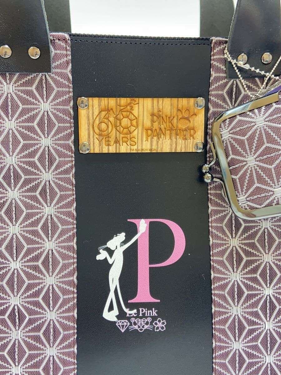 Other Brand Kuzen Pink Panther Shoulder Bag BLK All Over Pattern KU-ZEN021 5