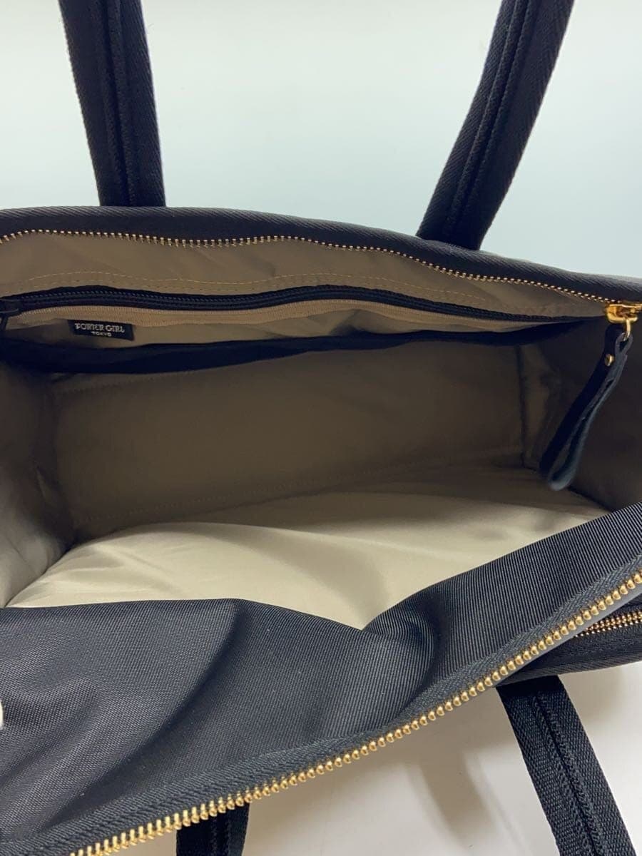 PORTER GIRLSHEA TOTE BAG Tote Bag Nylon BLK 871-05121 No Name Tag 6