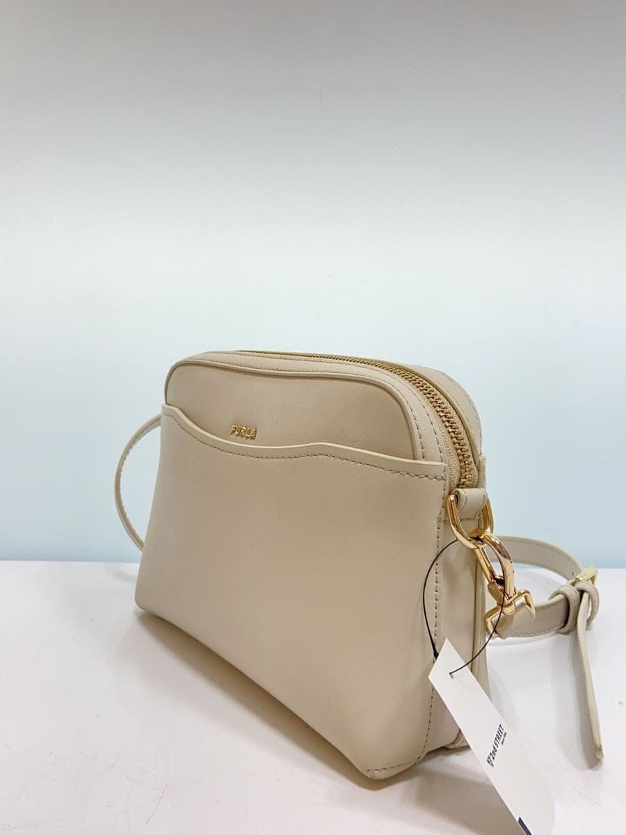 FURLA Shoulder Bag Leather CRM WE00670 2