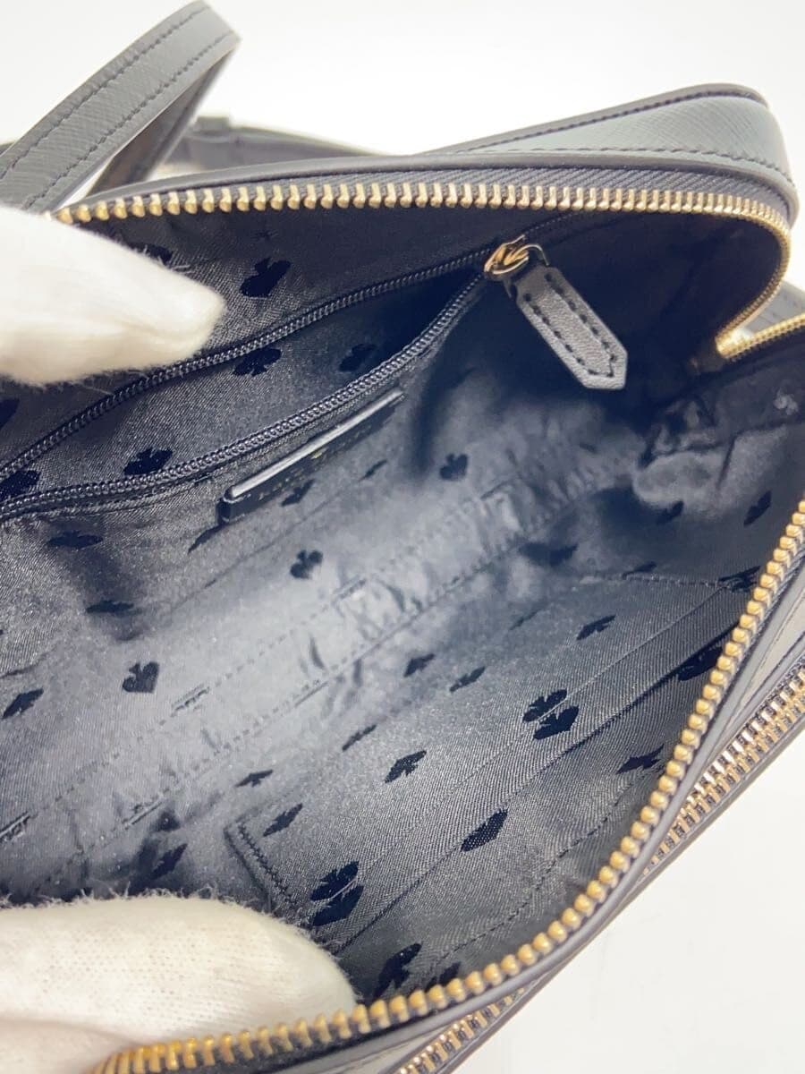 Kate Spade New York Shoulder Bag Leather Black WLR00411 6