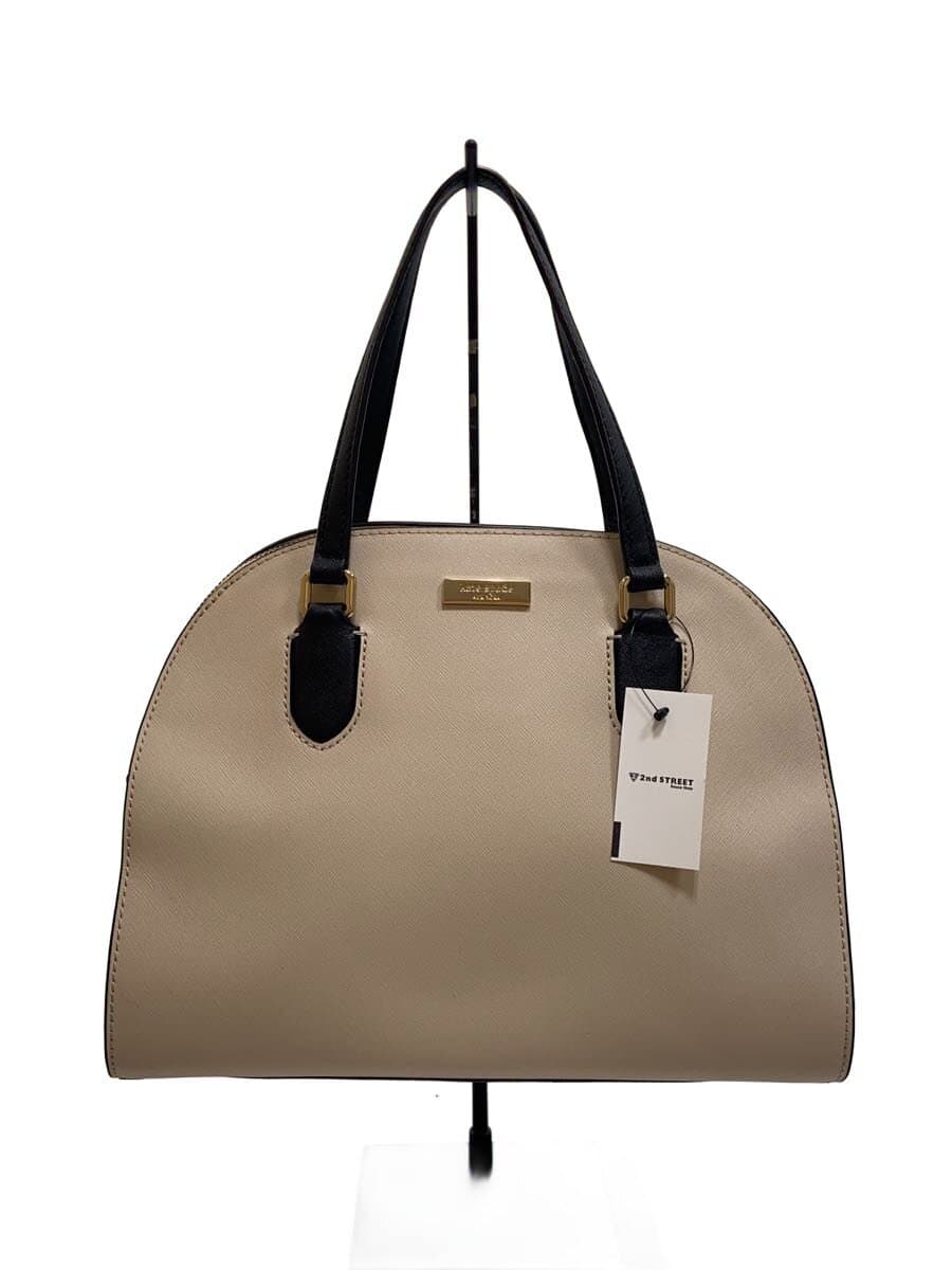 Kate Spade New York Handbag Cowhide Leather CRM WKRU5642