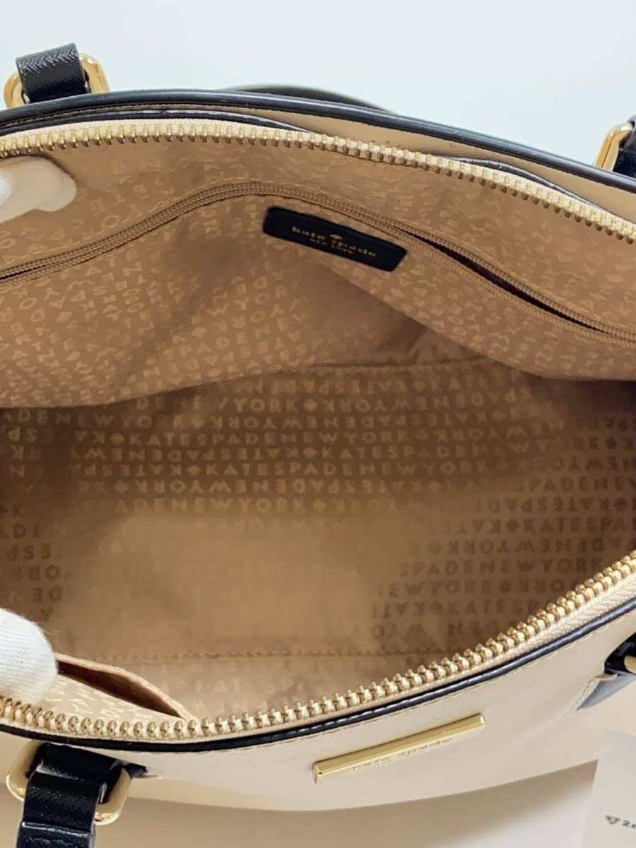 Kate Spade New York Handbag Cowhide Leather CRM WKRU5642 6