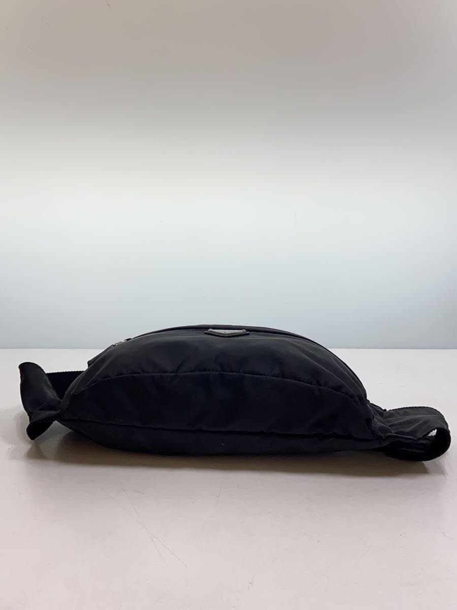 PRADA Waist Bag Nylon Black 2VL005 4