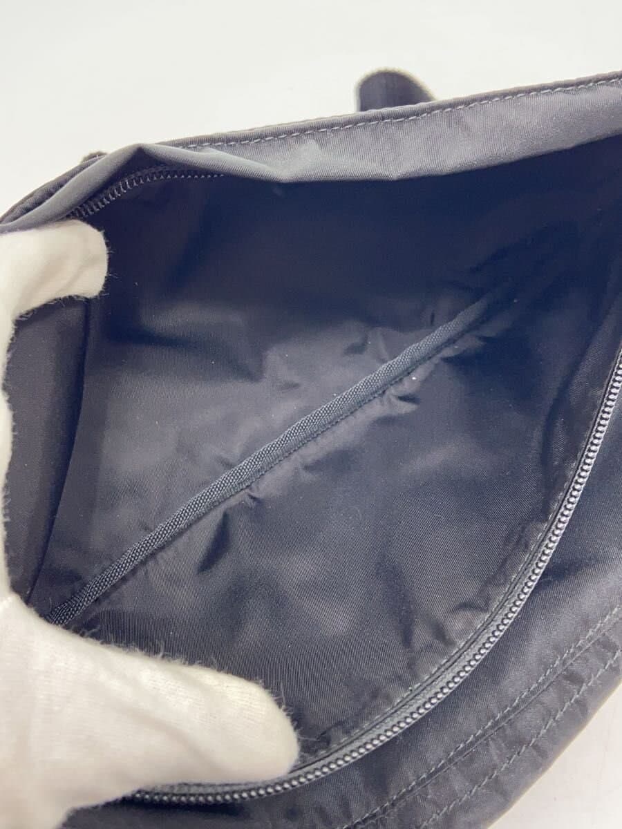 PRADA Waist Bag Nylon Black 2VL005 7
