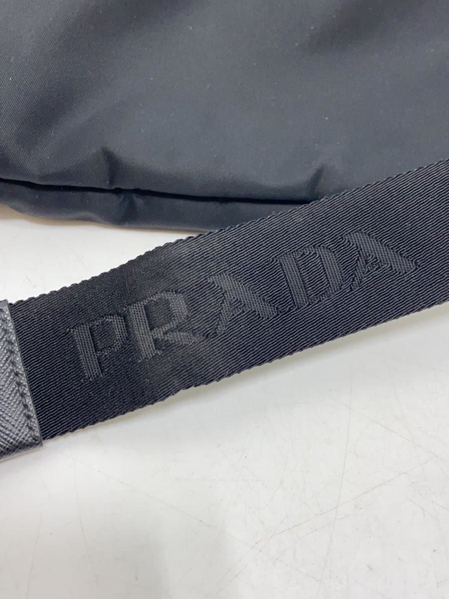 PRADA Waist Bag Nylon Black 2VL005 9