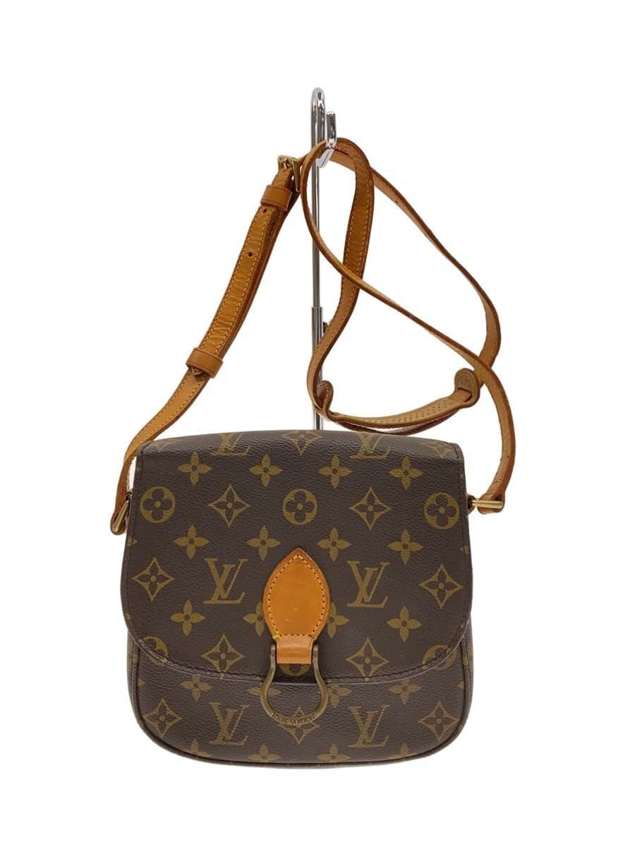 LOUIS VUITTON Saint Cloud MM_Monogram Canvas PVC BRW