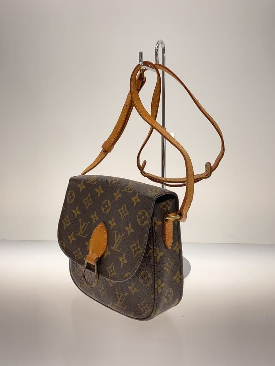 LOUIS VUITTON Saint Cloud MM_Monogram Canvas PVC BRW 2