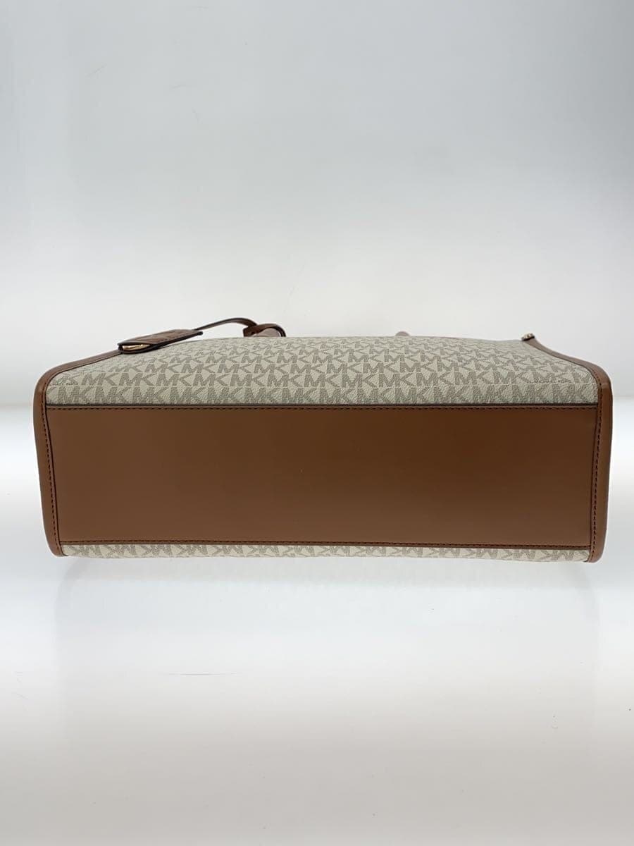 MICHAEL KORS Tote Bag PVC BEG All Over Pattern 35F2G7ZT2B 4