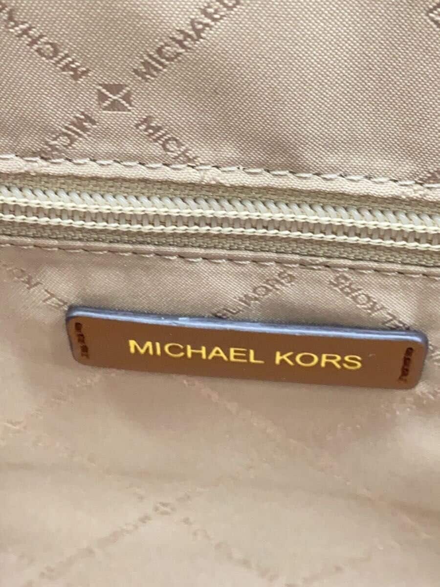 MICHAEL KORS Tote Bag PVC BEG All Over Pattern 35F2G7ZT2B 5