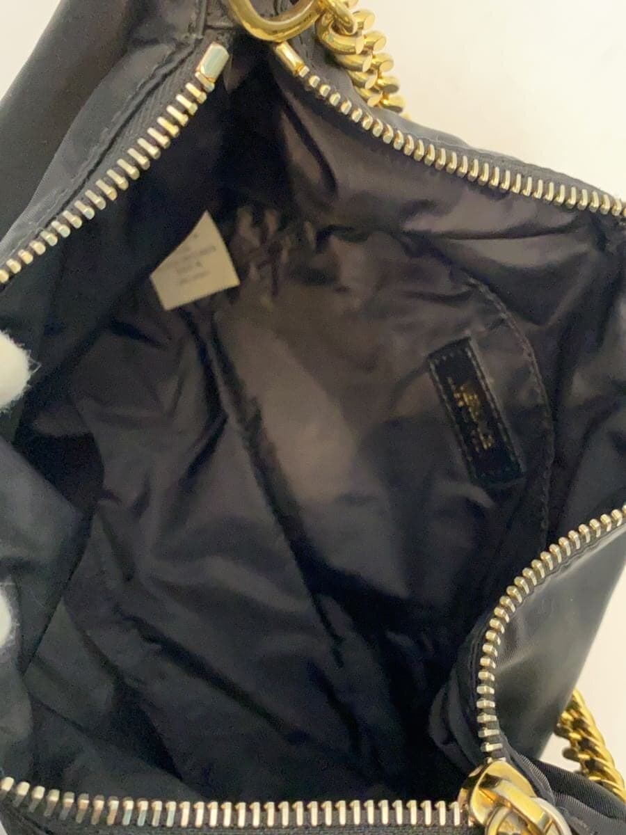 VERSACE shoulder bag nylon BLK solid 1002877 6