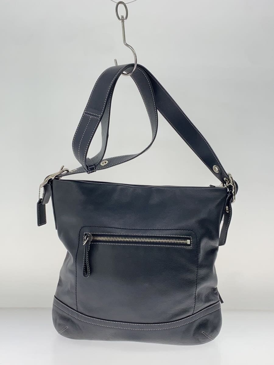 COACH Shoulder Bag_Black Cowhide BLK 3