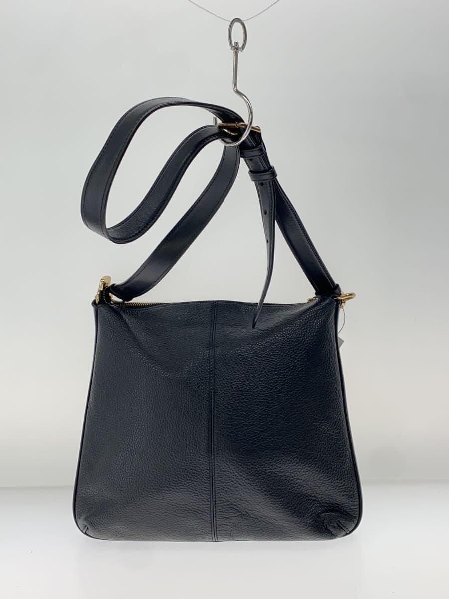 COACH Shoulder Bag Leather BLK Solid F34823 3