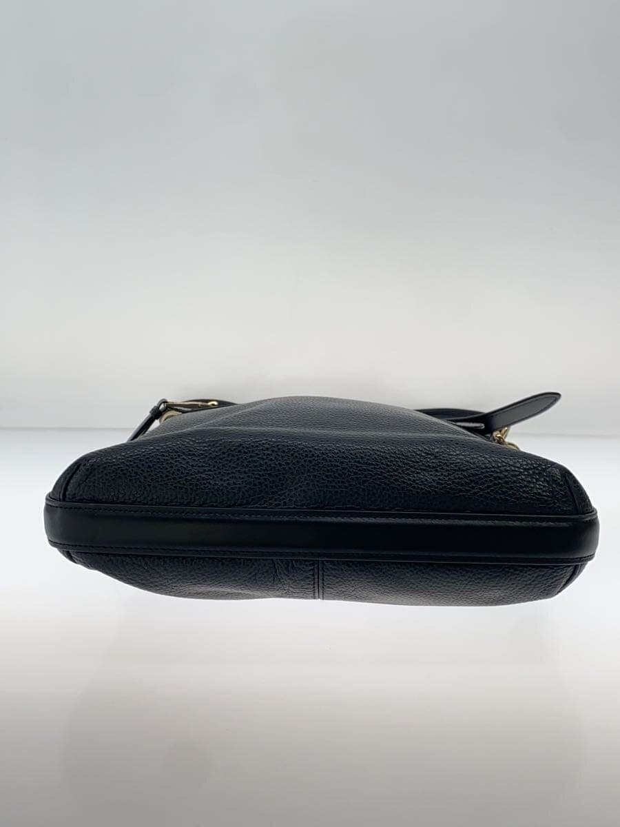 COACH Shoulder Bag Leather BLK Solid F34823 4