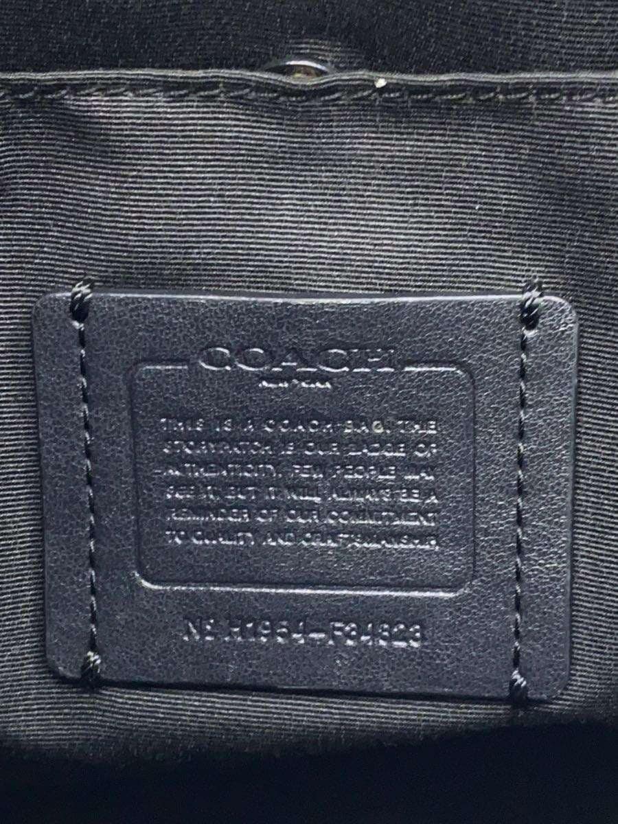 COACH Shoulder Bag Leather BLK Solid F34823 5