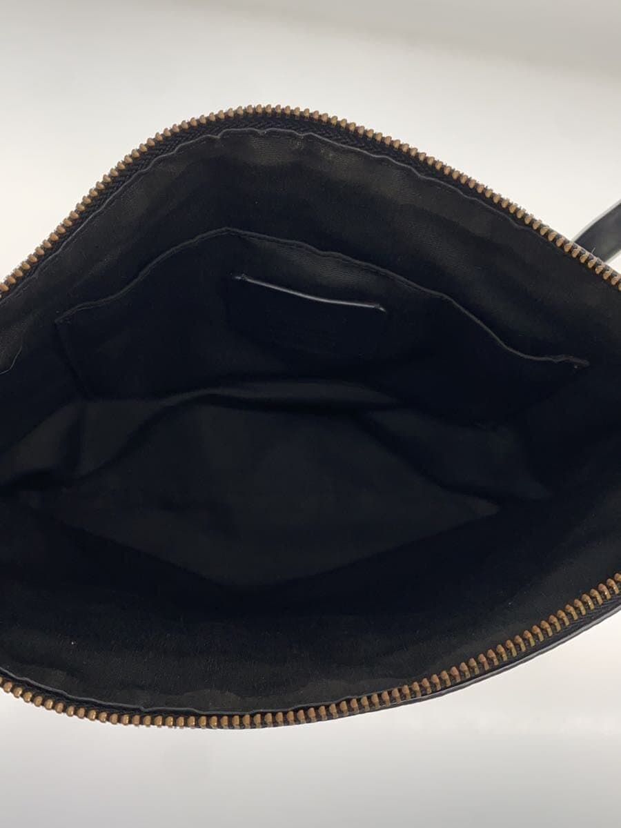 COACH Shoulder Bag Leather BLK Solid F34823 6