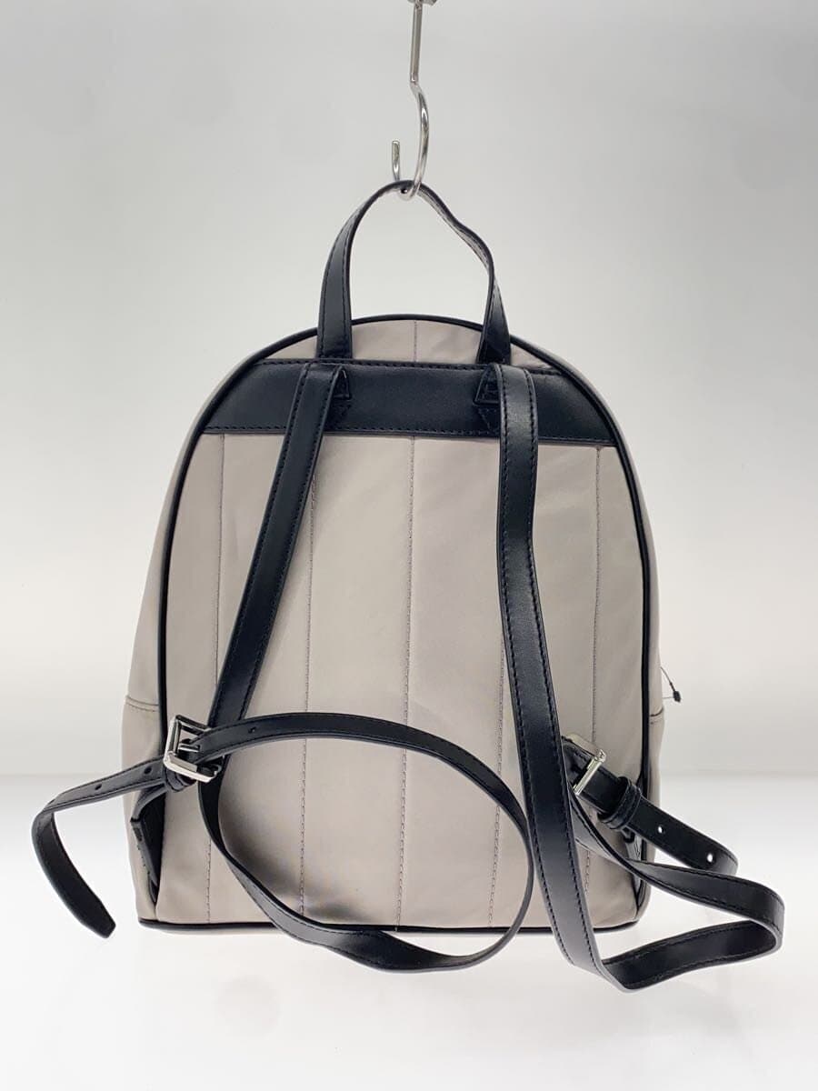 MICHAEL KORS Backpack Nylon BEG Solid PA2102 3