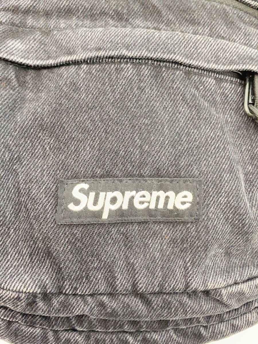 Supreme Shoulder Bag Cotton GRY Solid 5