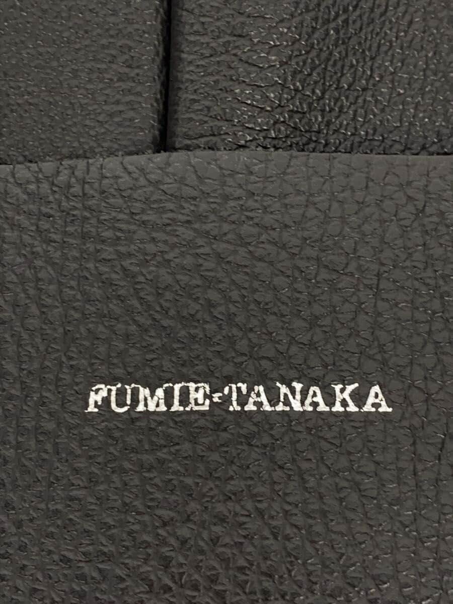FUMIE=TANAKA Tote Bag Leather BLK Solid 5