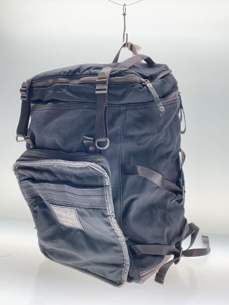 DIESEL Backpack BLK Vintage Finish 2