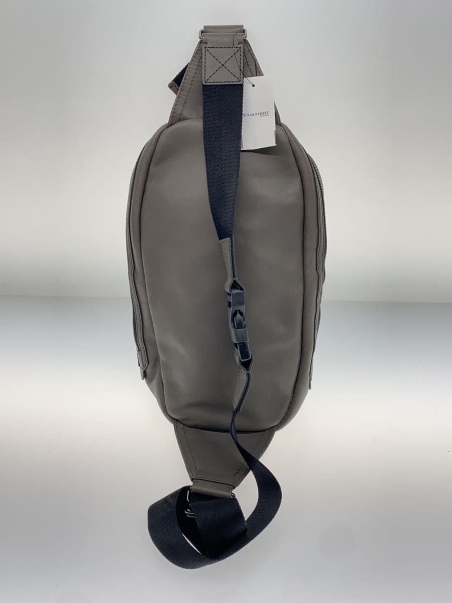 COACH Shoulder Bag Leather GRY 71185 3