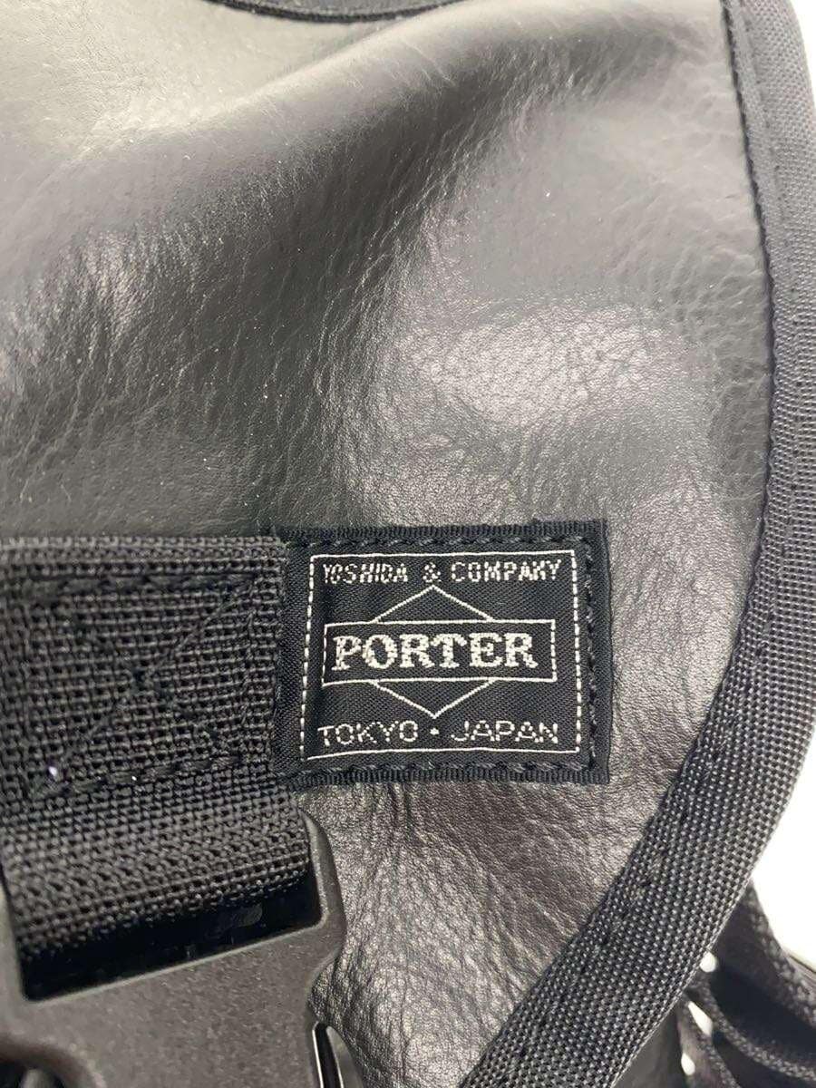 PORTER Bag Leather BLK Solid 023-03758 5