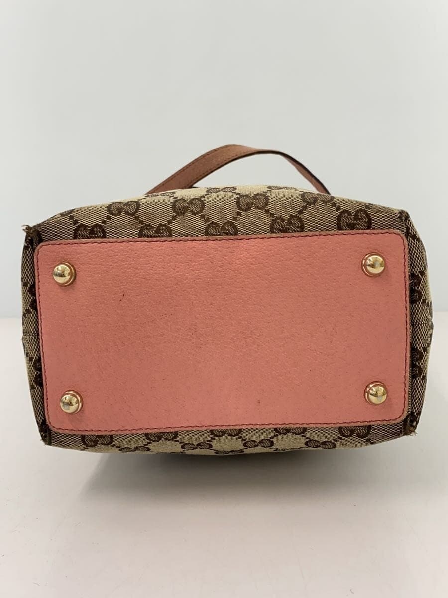 GUCCI Handbag BEG All Over Pattern 120840 4