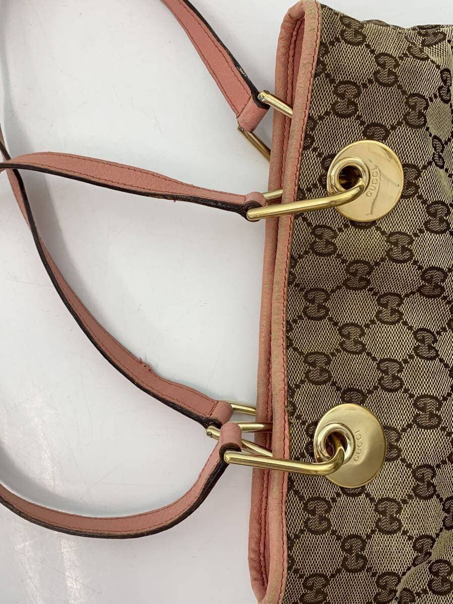 GUCCI Handbag BEG All Over Pattern 120840 7