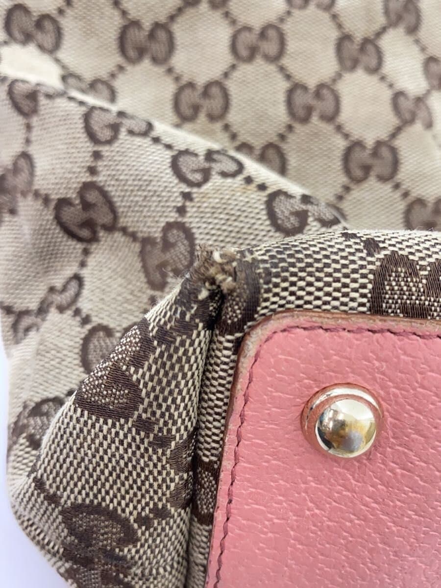 GUCCI Handbag BEG All Over Pattern 120840 8