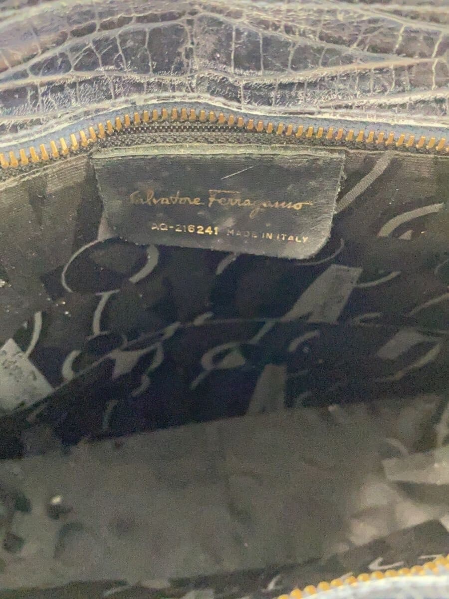 Salvatore Ferragamo Shoulder Bag BLK AQ-216241 6