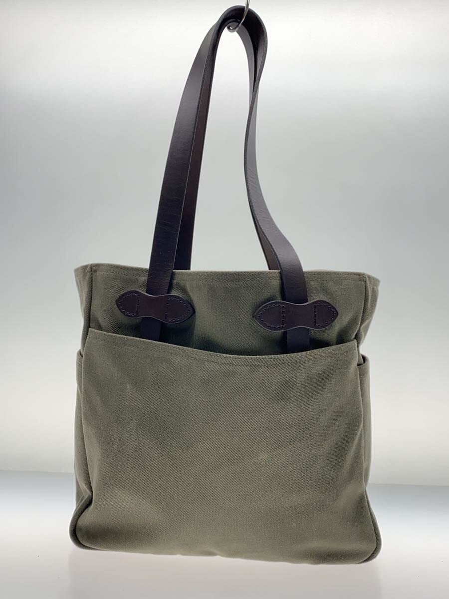 FILSON Tote Bag Canvas KHK Solid 3
