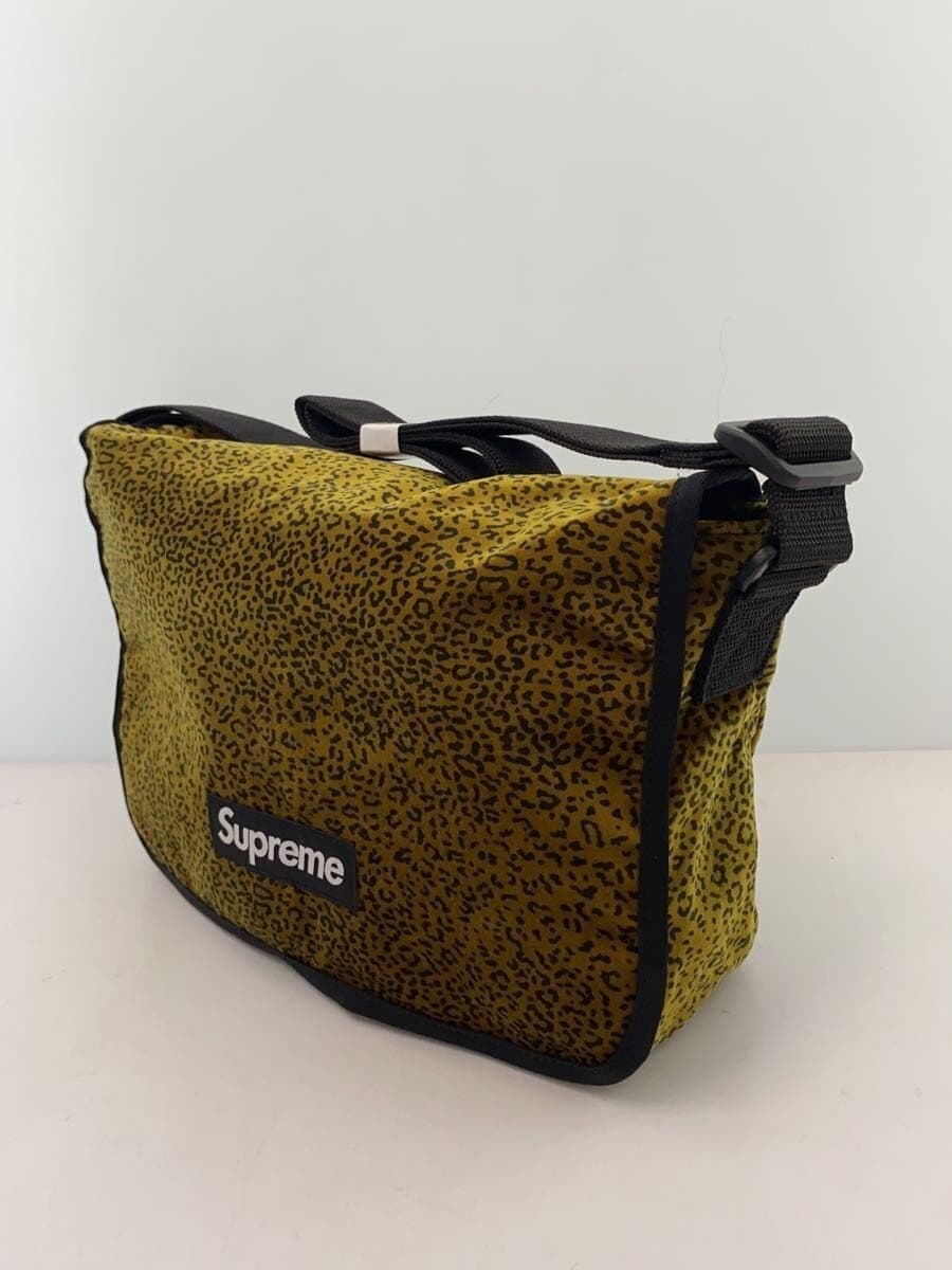 Supreme Shoulder Bag YLW Leopard 2