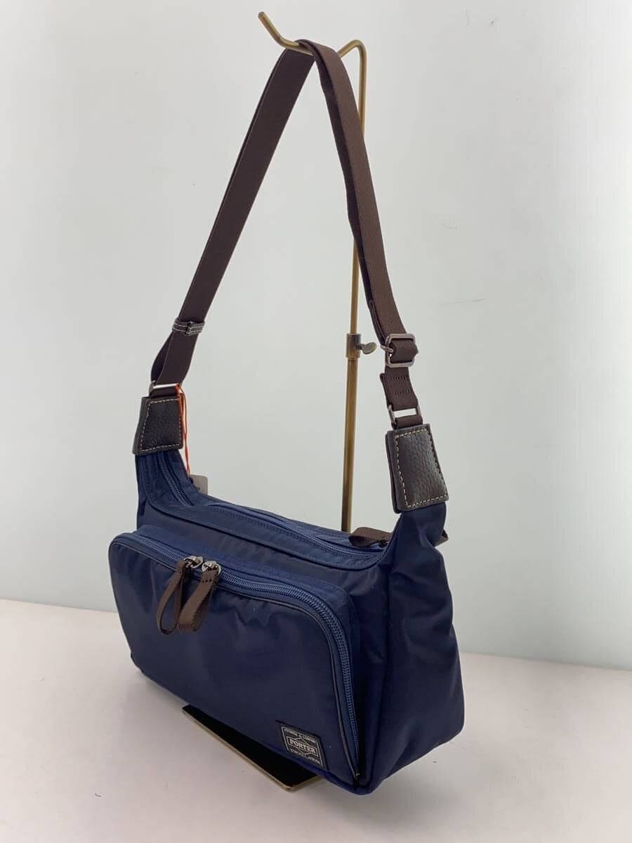 PORTER Shoulder Bag Nylon NVY Solid 728-08709 2