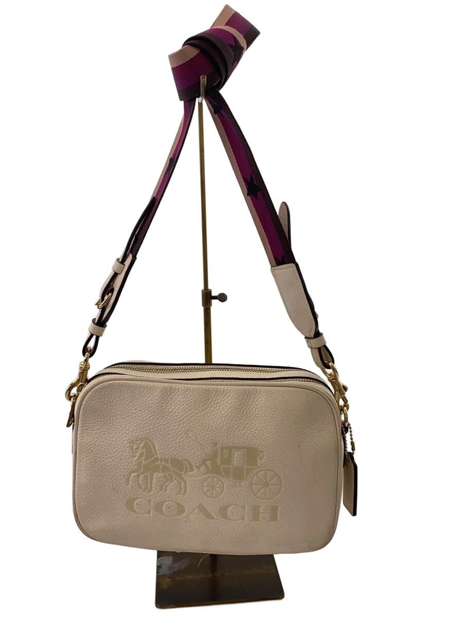 COACH Shoulder Bag Leather IVO F75818