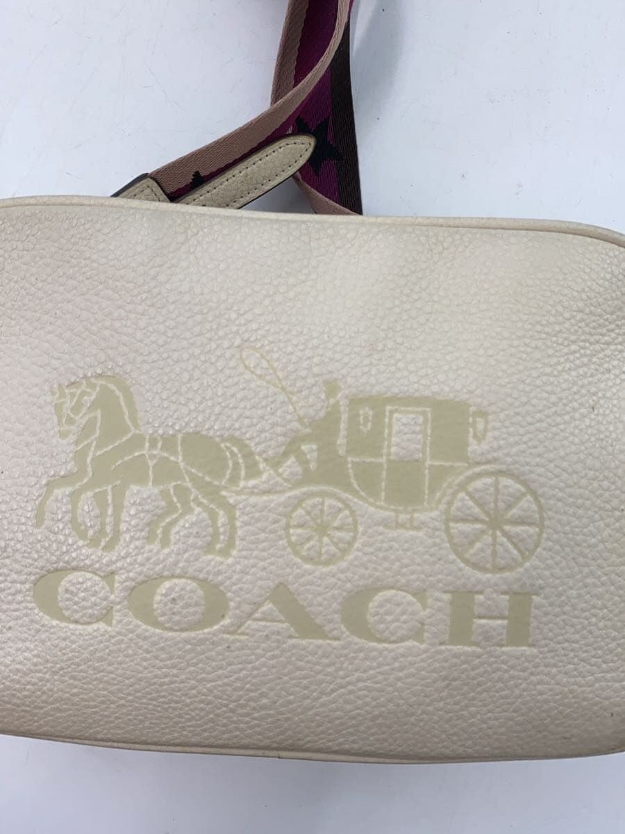 COACH Shoulder Bag Leather IVO F75818 5