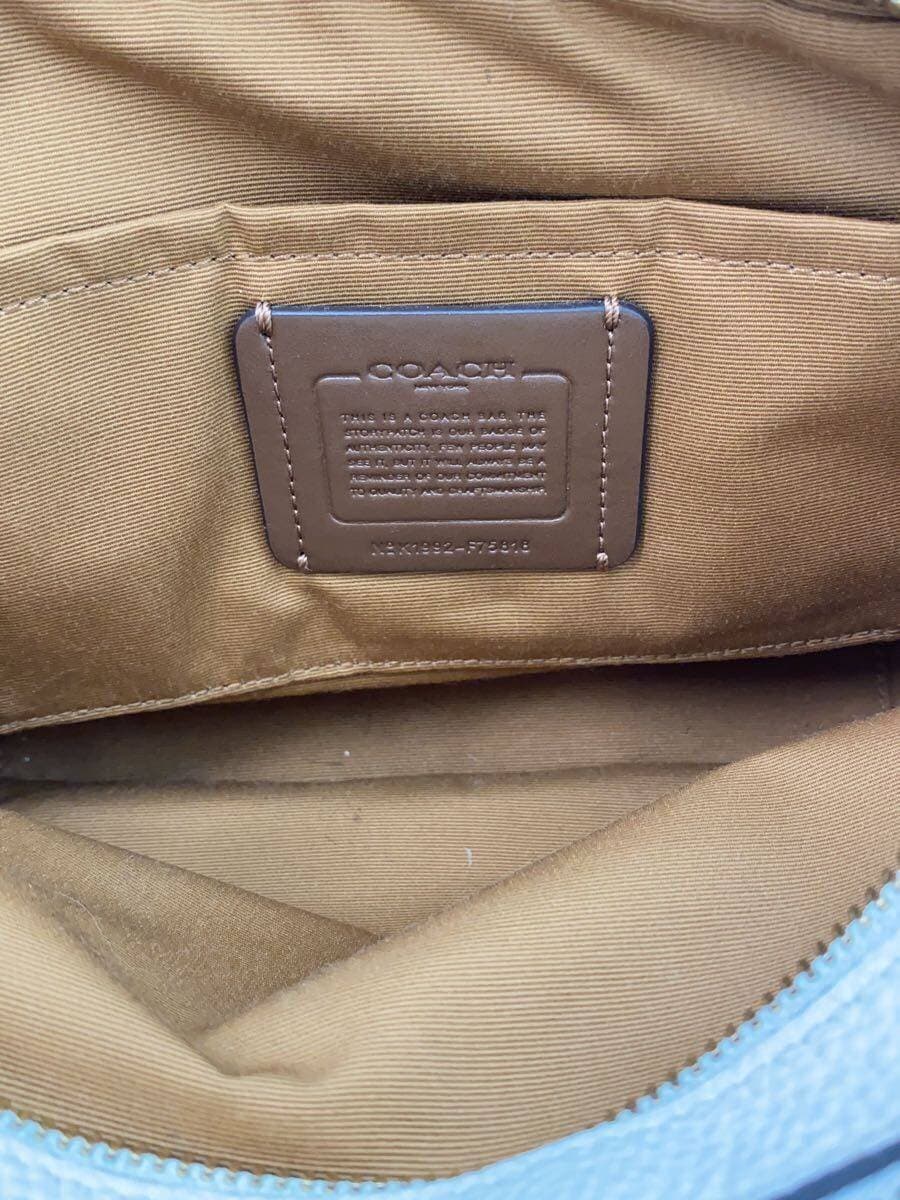 COACH Shoulder Bag Leather IVO F75818 6