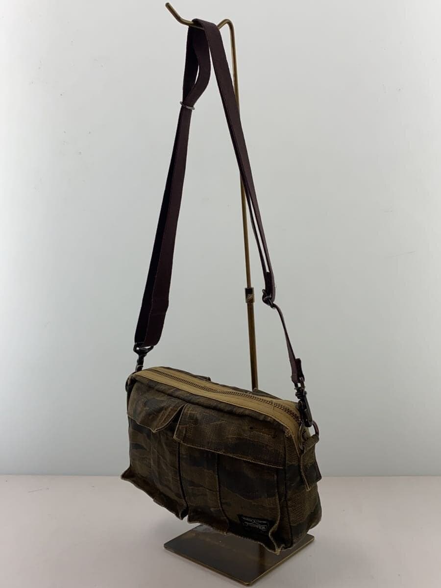 PORTER Shoulder Bag Cotton KHK Camouflage 2