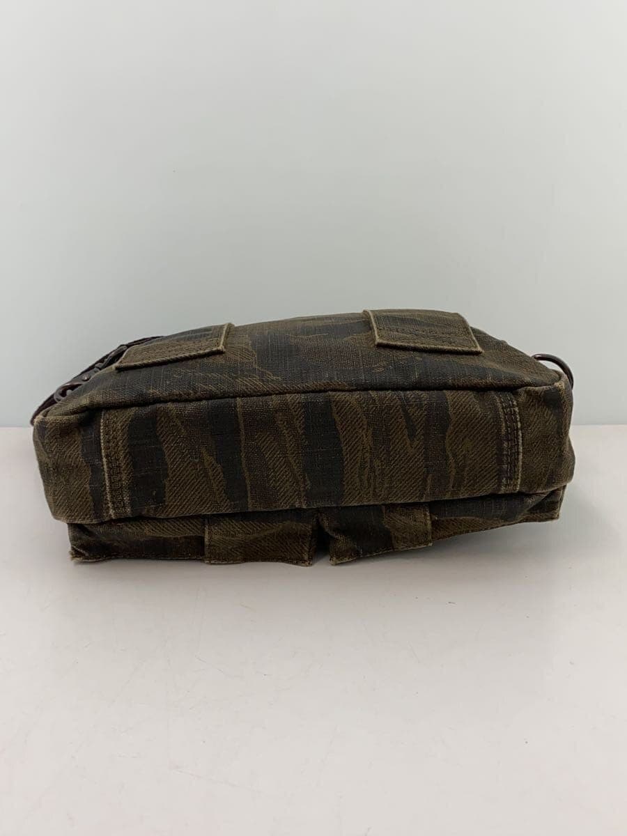 PORTER Shoulder Bag Cotton KHK Camouflage 4