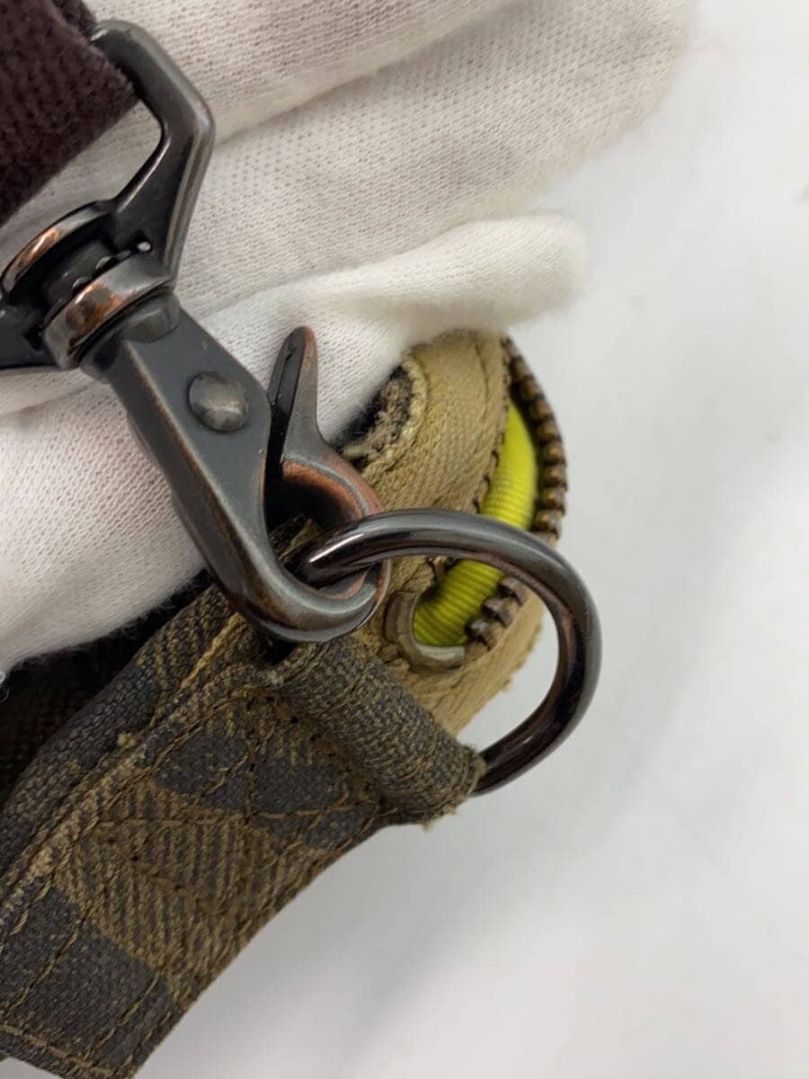 PORTER Shoulder Bag Cotton KHK Camouflage 9