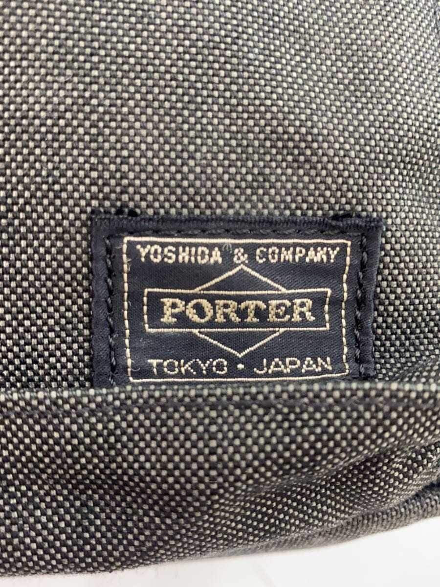 PORTER Shoulder Bag Cotton BLK Solid 5