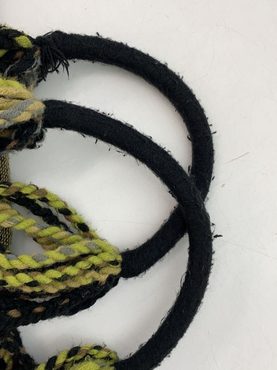 MARNI Tote Bag Cotton GRN Stripe 7