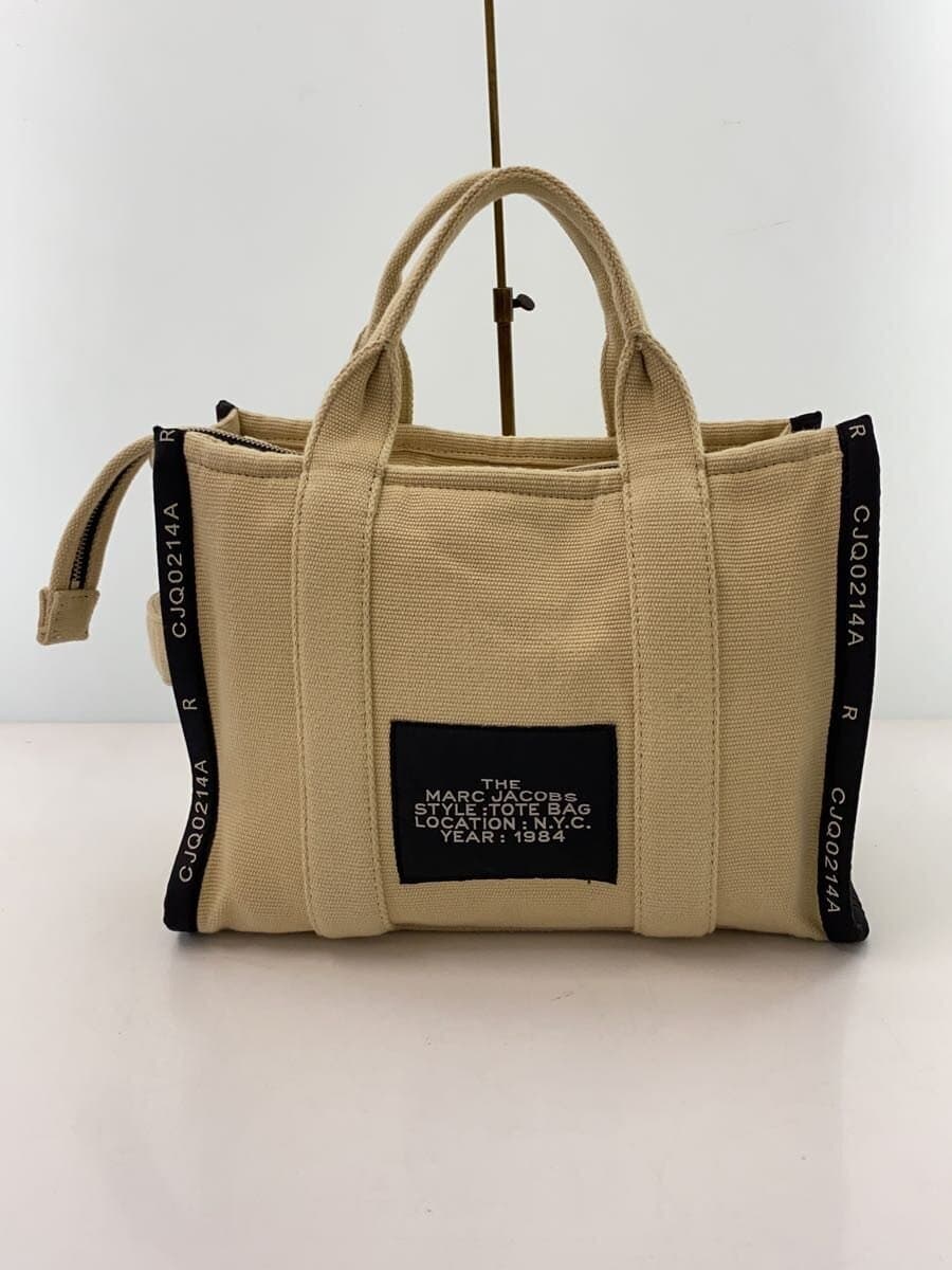 MARC JACOBS Tote Bag Canvas BEG m0017027 3