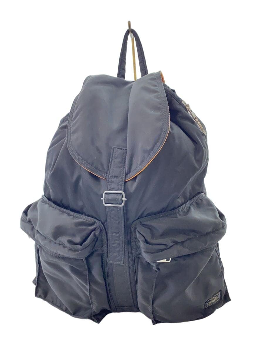 PORTER backpack nylon black plain 622-69312