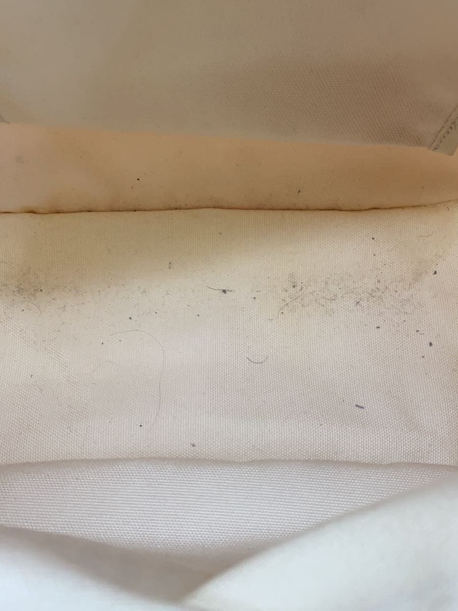 TOMMY JEANS Shoulder Bag Canvas CRM Print 6