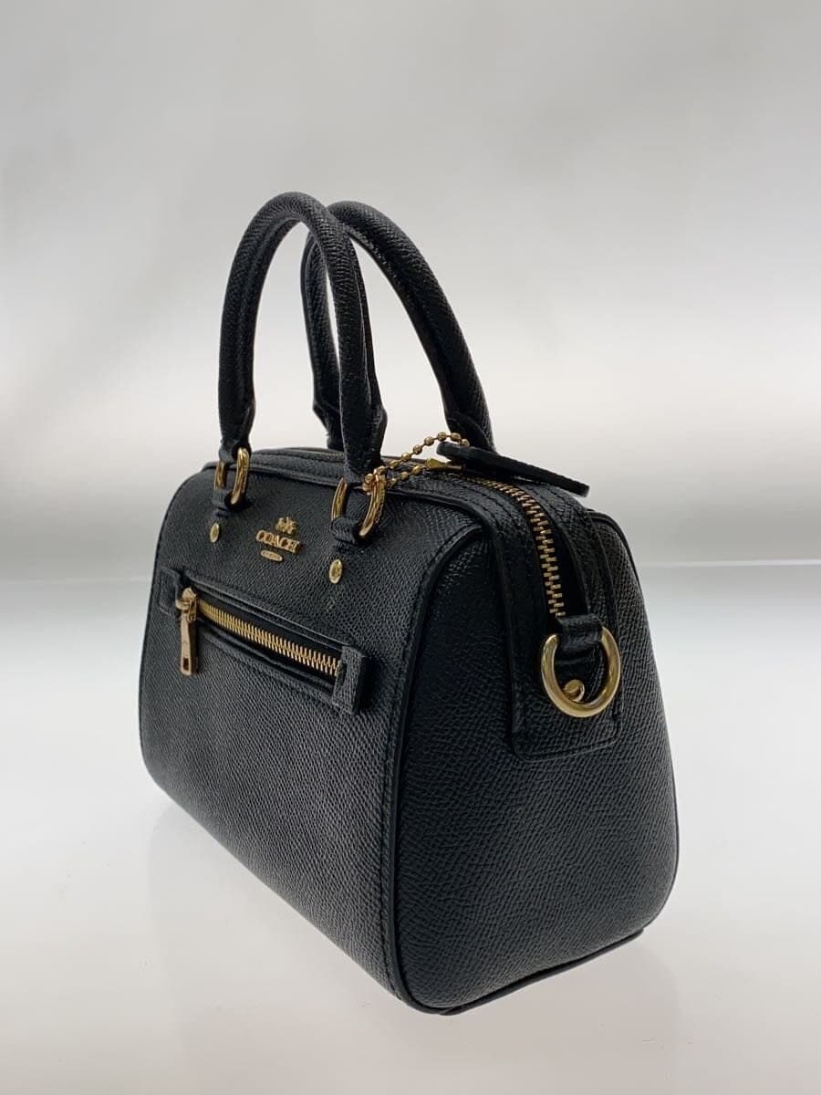 COACH Shoulder Bag Leather Black C9950 2