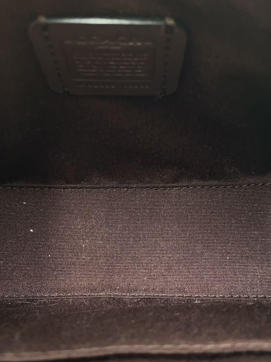 COACH Shoulder Bag Leather Black C9950 6