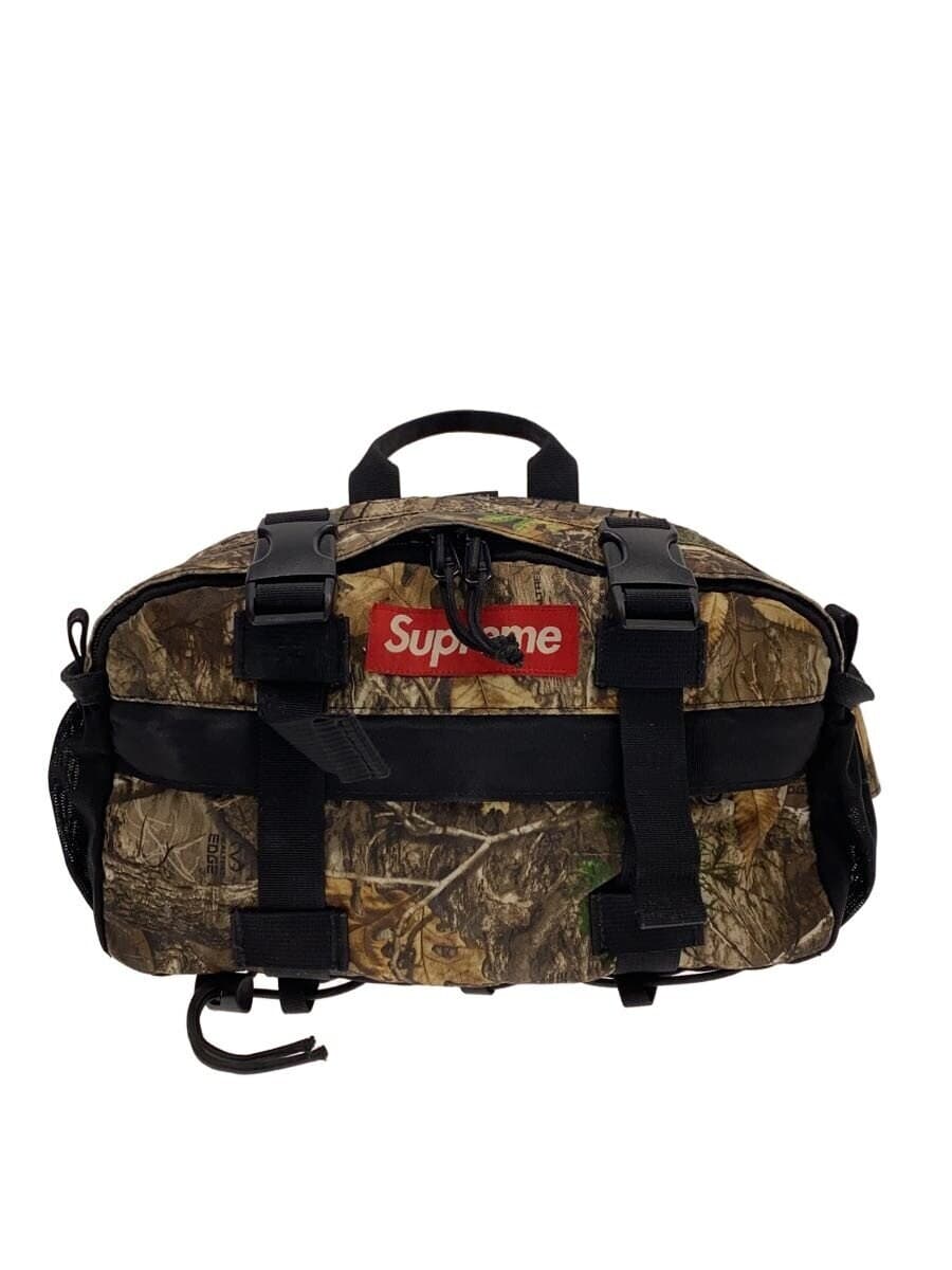 Supreme Real Tee Camo Waist Bag KHK All Over Pattern