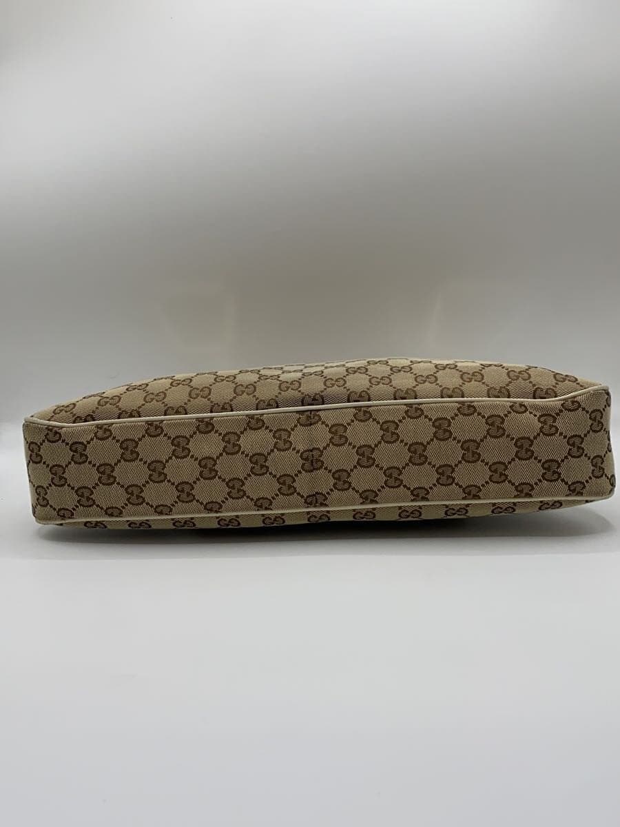 GUCCI Shoulder Bag Canvas BEG All Over Pattern 4