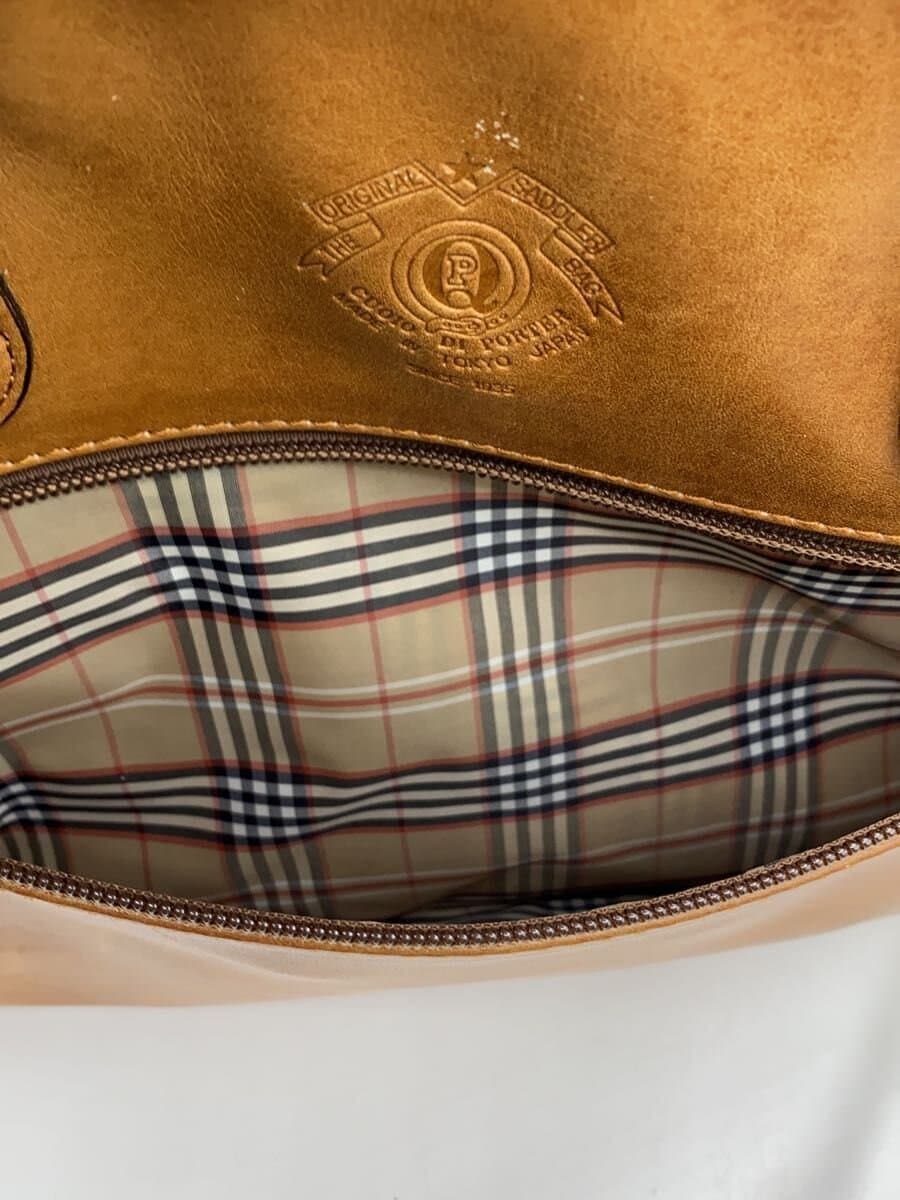 PORTER Boston Bag Leather BRW Solid Color 7